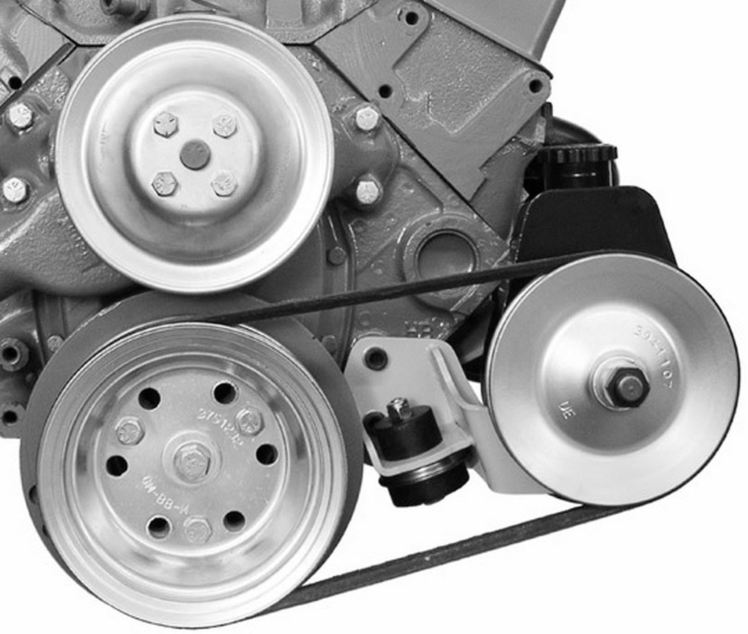 Alan Grove Components 404L Power Steering Pump Bracket Driver Side Small Block Chevy