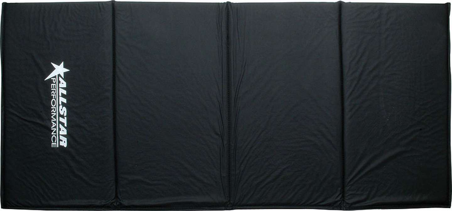 ALLSTAR PERFORMANCE ALL10126 Black Vinyl Track Mat, 24 x 52 in
