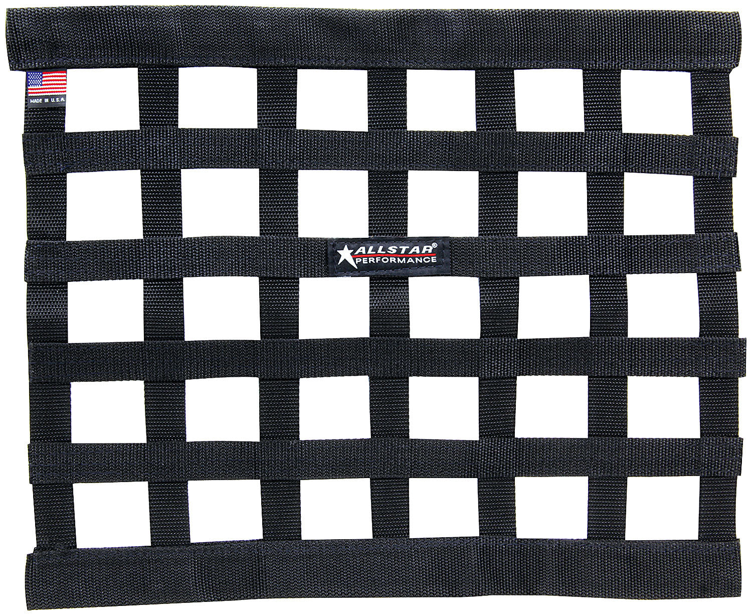 ALLSTAR PERFORMANCE ALL10249 Low Profile Window Net, 14 x 18-Inch Rectangle, Black