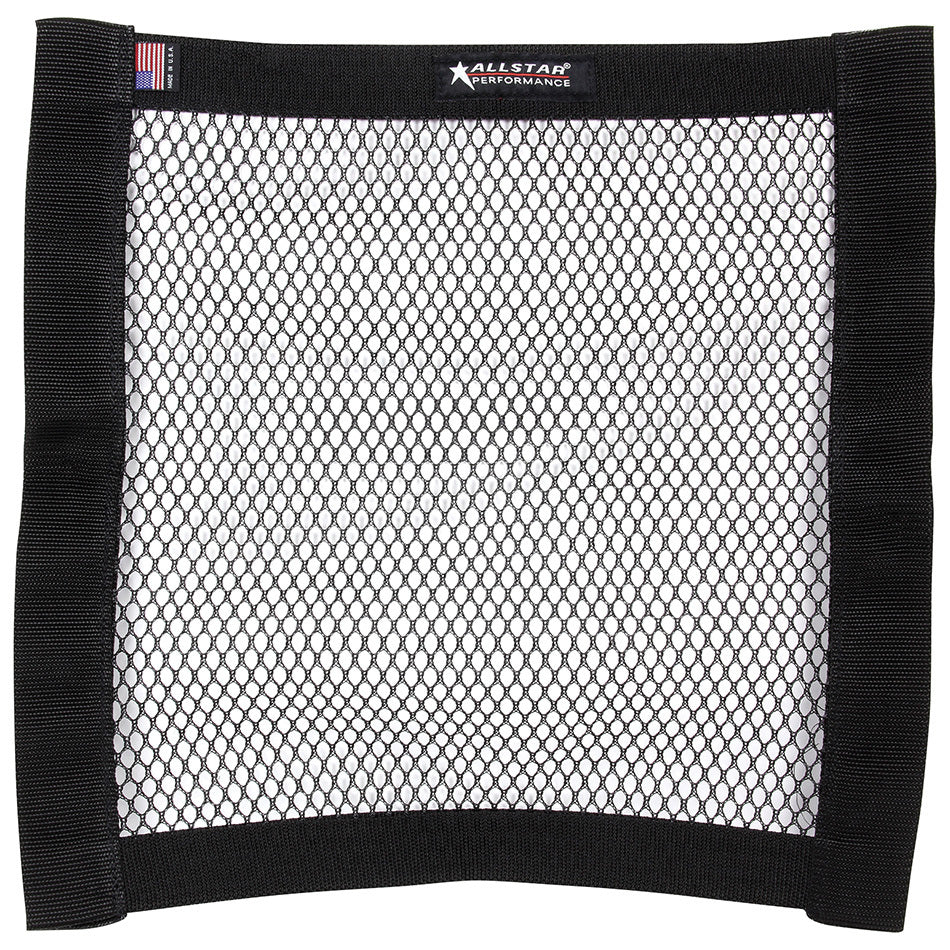 Allstar Performance ALL10294 Black Mesh Window Net, 18 x 18 Inch Square