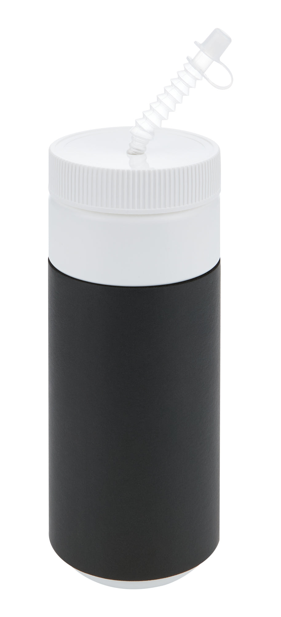 Allstar Performance ALL10482 Insulated Plastic Drink Bottle, Black and White