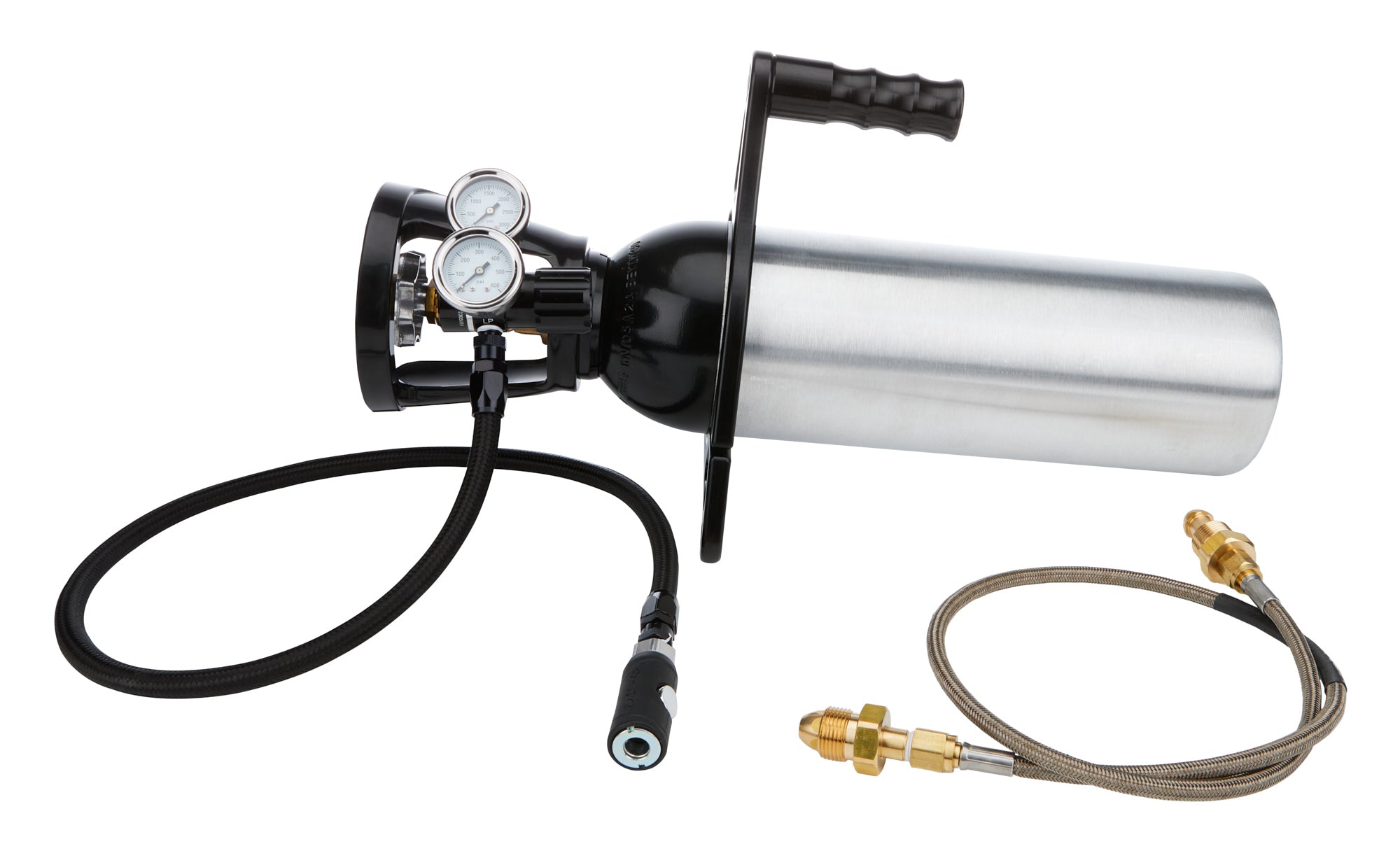 ALLSTAR PERFORMANCE ALL10630 Portable Compressed Nitrogen Air Tank Kit with Regulator and Hose