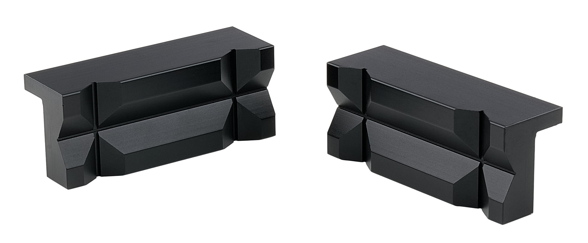 Allstar Performance ALL11096 4-Inch Aluminum Vise Jaws, Black Anodized, Pair