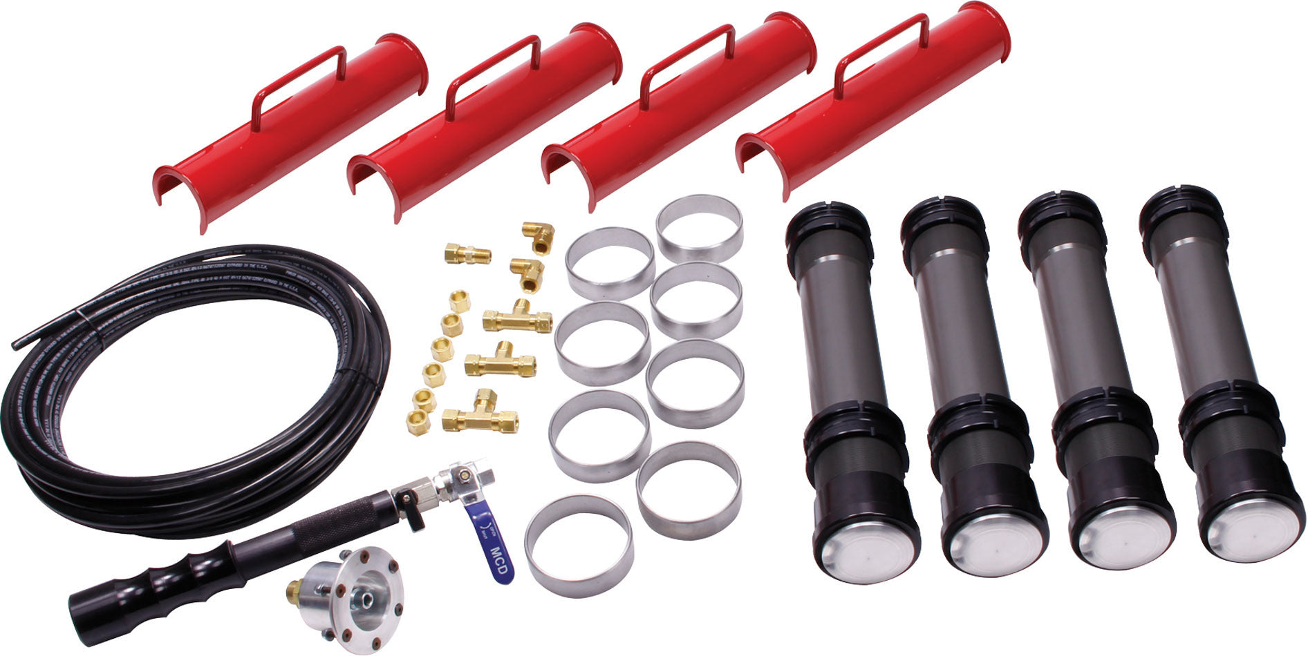ALLSTAR PERFORMANCE ALL11300 Air Jack Kit, 15.25-Inch Lift, 3,000 lb Capacity