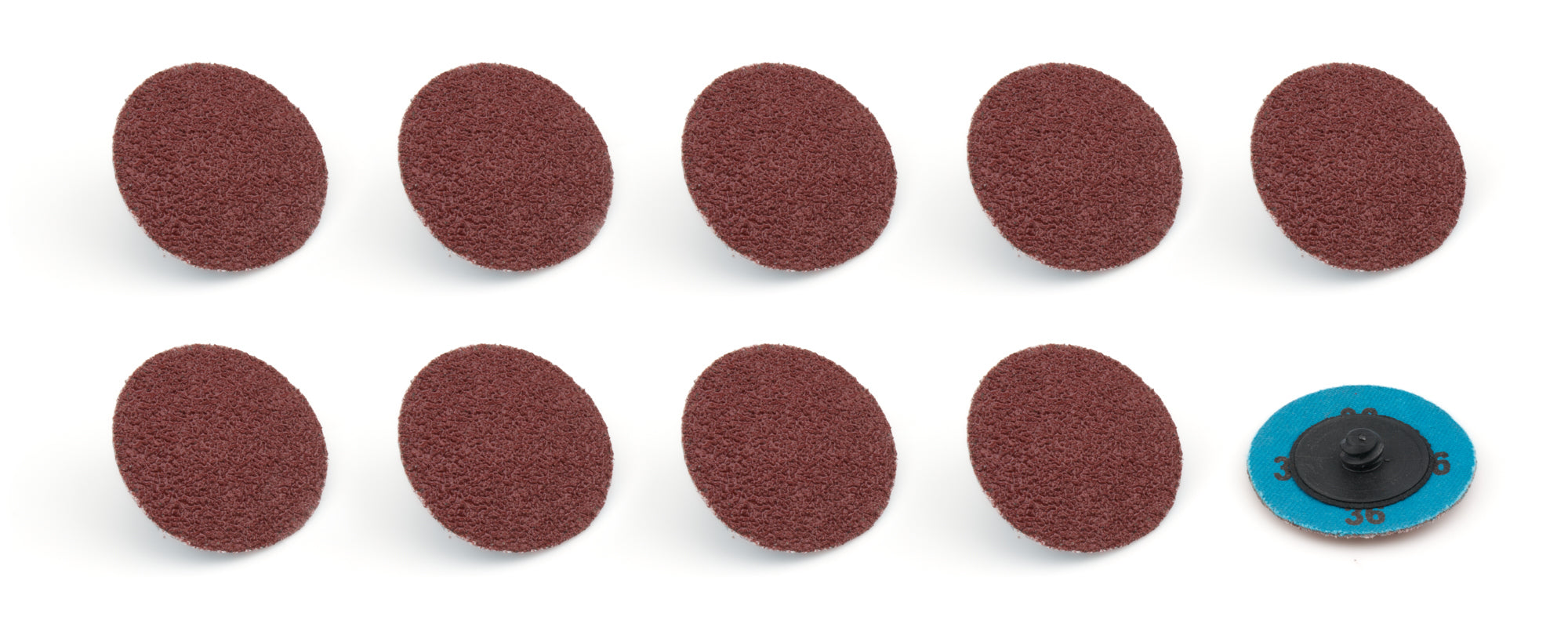 Allstar Performance ALL12104 Twist-Lock Sanding Discs, 2-Inch, 36 Grit, 10-Pack