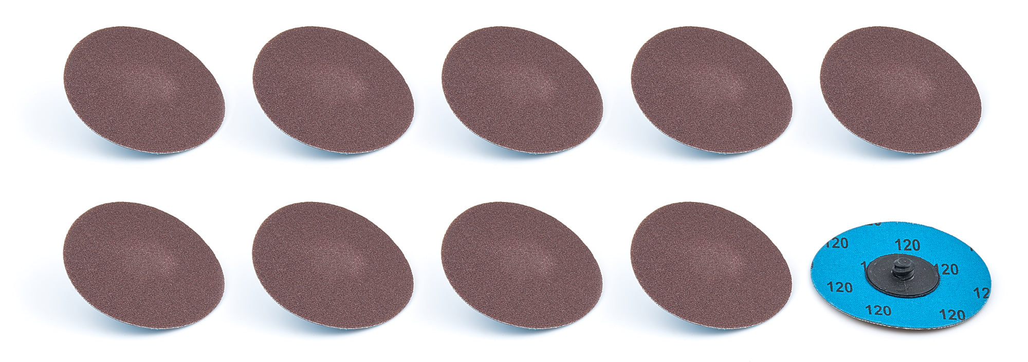 Allstar Performance ALL12112 Twist-Lock Sanding Discs, 3-Inch, 120 Grit, 10-Pack