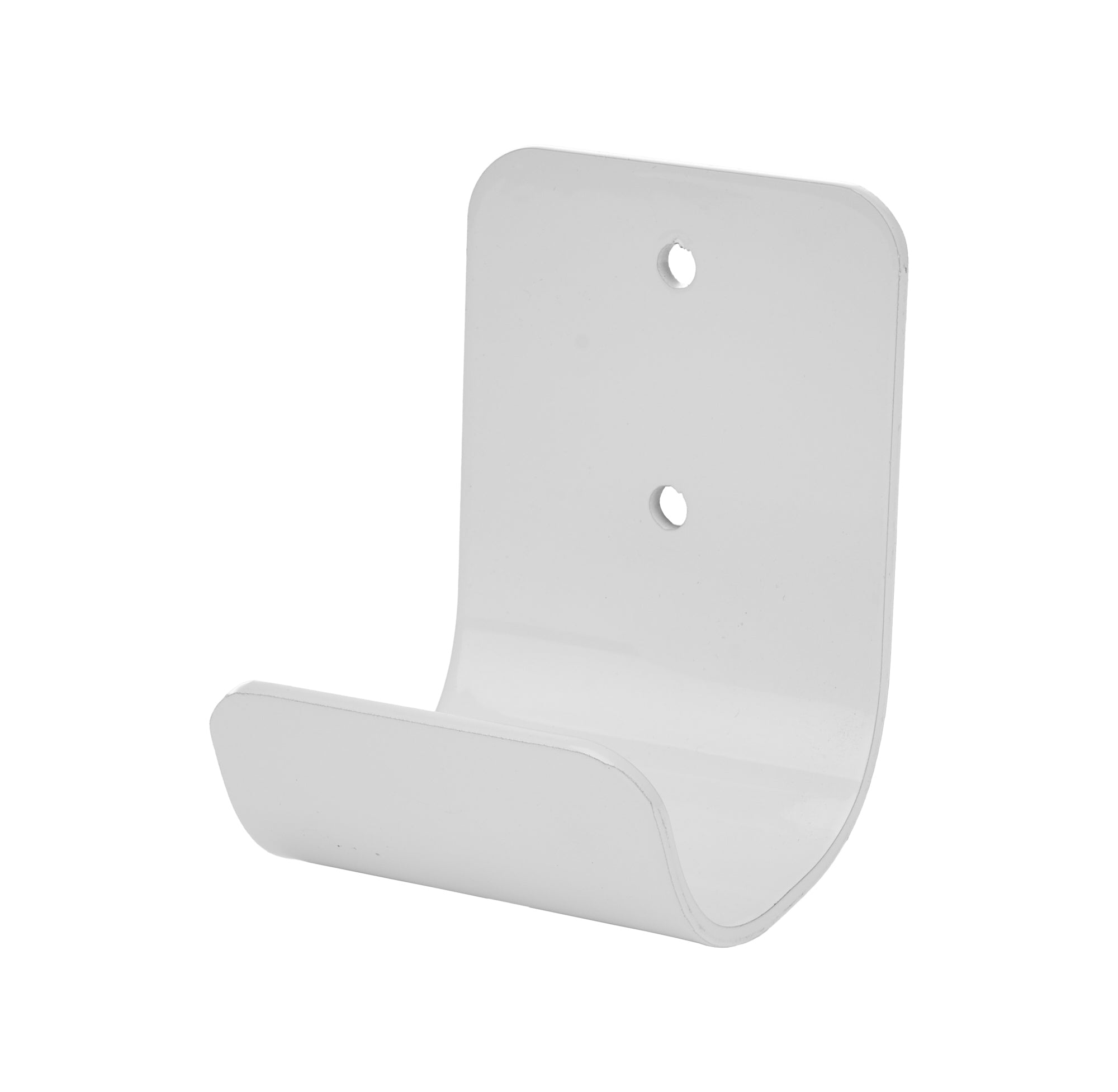 Allstar Performance ALL12196 Universal Wall Mount Hanger, 3-Inch Wide Aluminum, White Powder Coat