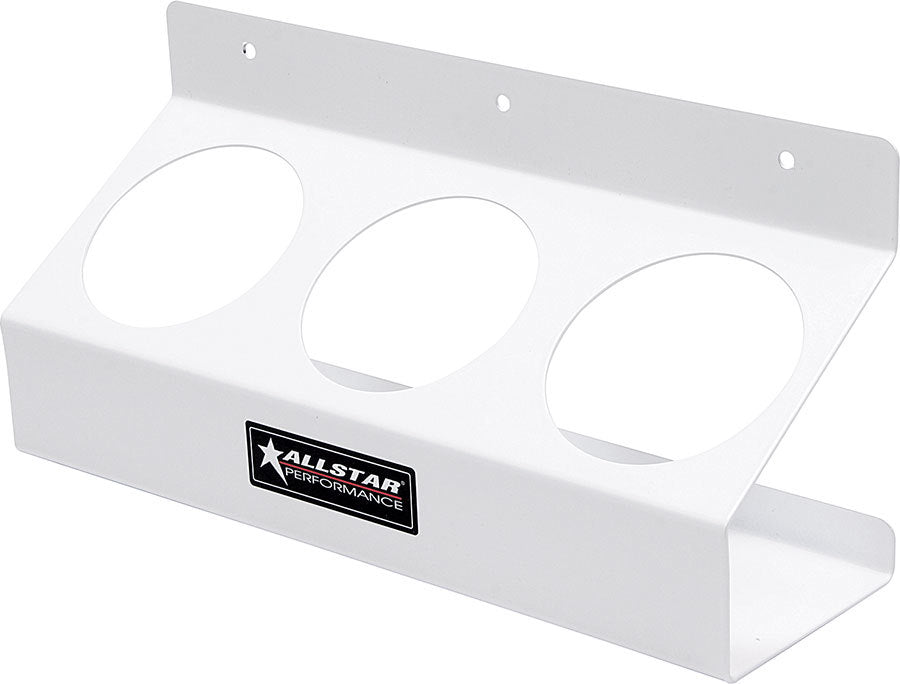Allstar Performance ALL12201 White Aerosol Can Holder, 3-Can Capacity