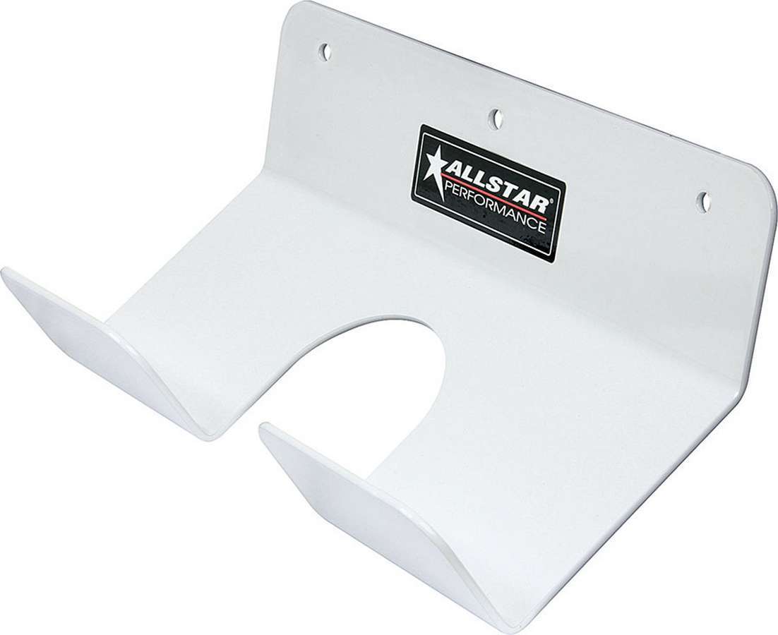 Allstar Performance Large Broom Holder Steel White Paint ALL12204