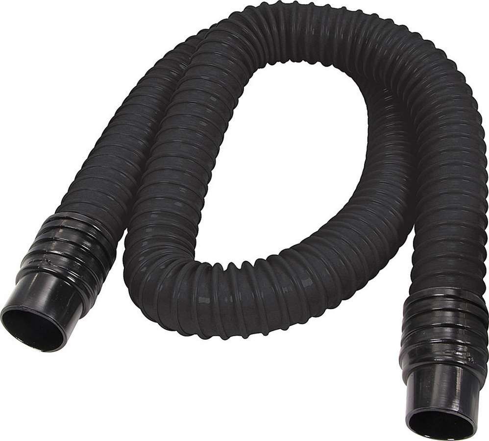 ALLSTAR PERFORMANCE ALL13021 Helmet Vent Hose, 4 ft, Rubber, Black