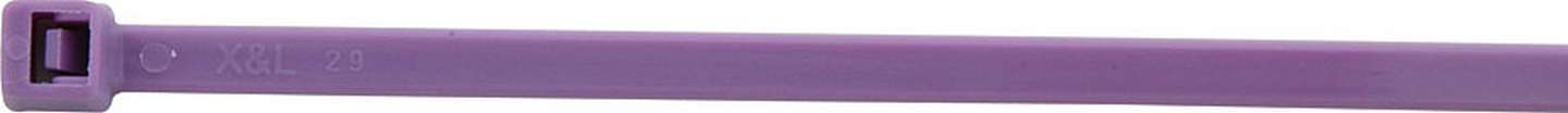 Allstar Performance ALL14138 Purple Nylon Cable Ties, 7.25-Inch, Pack of 100