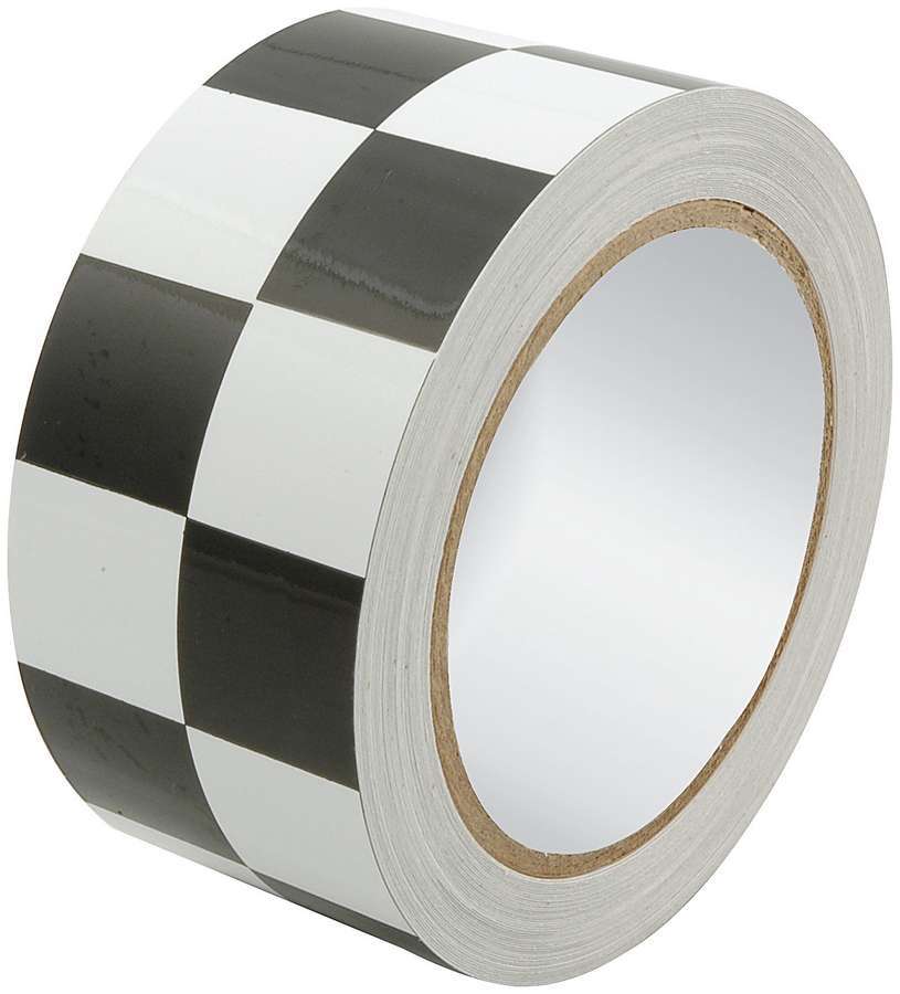 Allstar Performance ALL14149 Checkered Racer's Tape, 2 in x 45 ft, Black and White