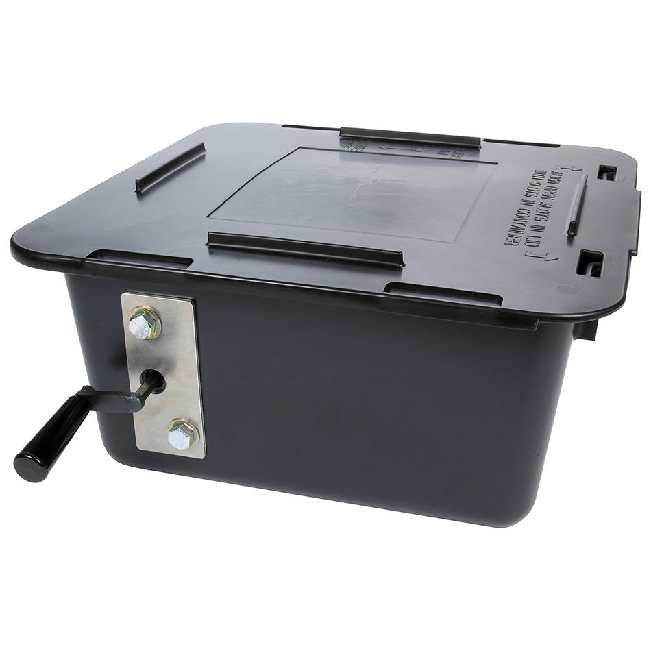Allstar Performance ALL14171 Drain Pan with Pump, 14-Quart Plastic, Black