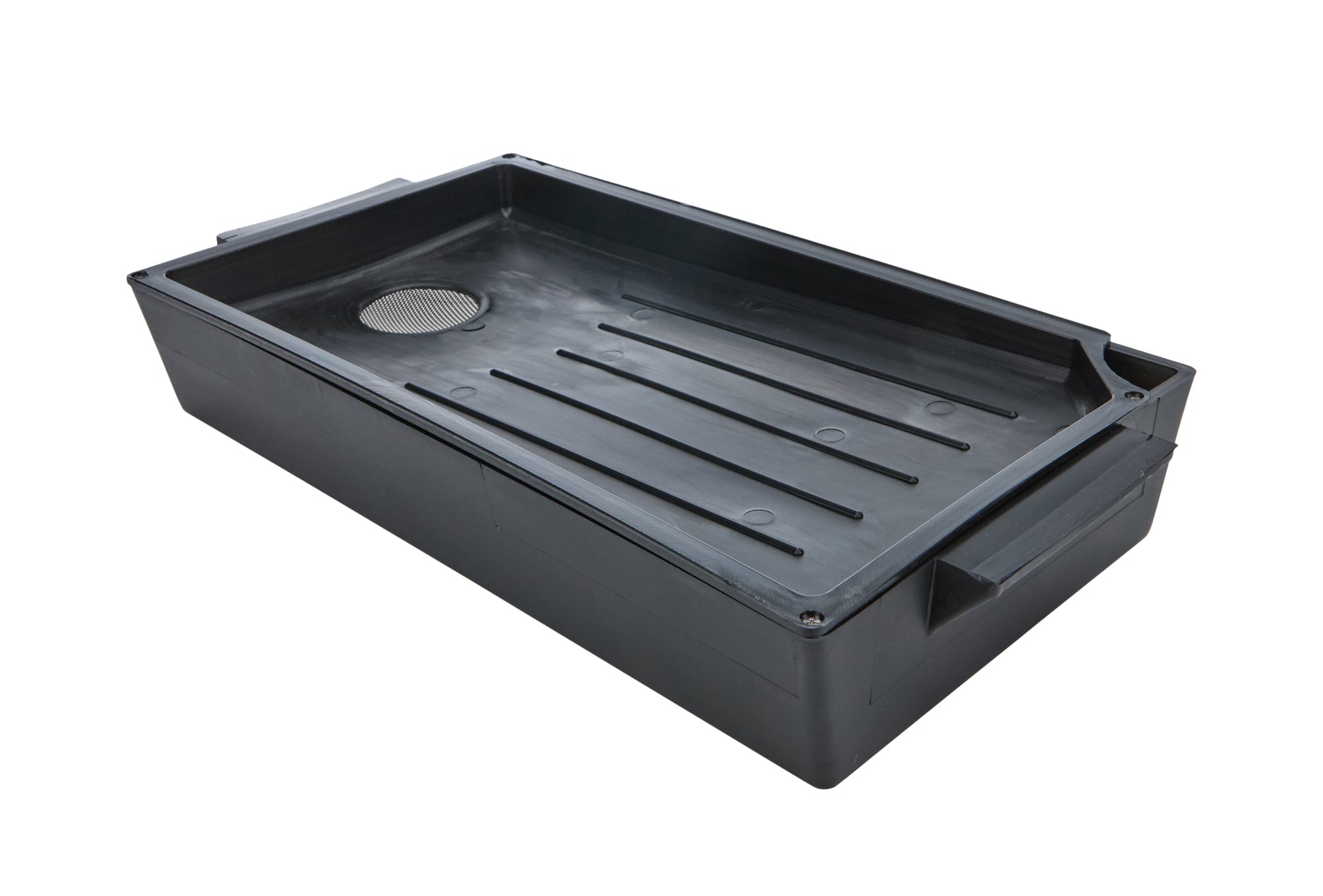 Allstar Performance ALL14356 Quick-Change Drain Pan, 4-Quart Plastic, Black
