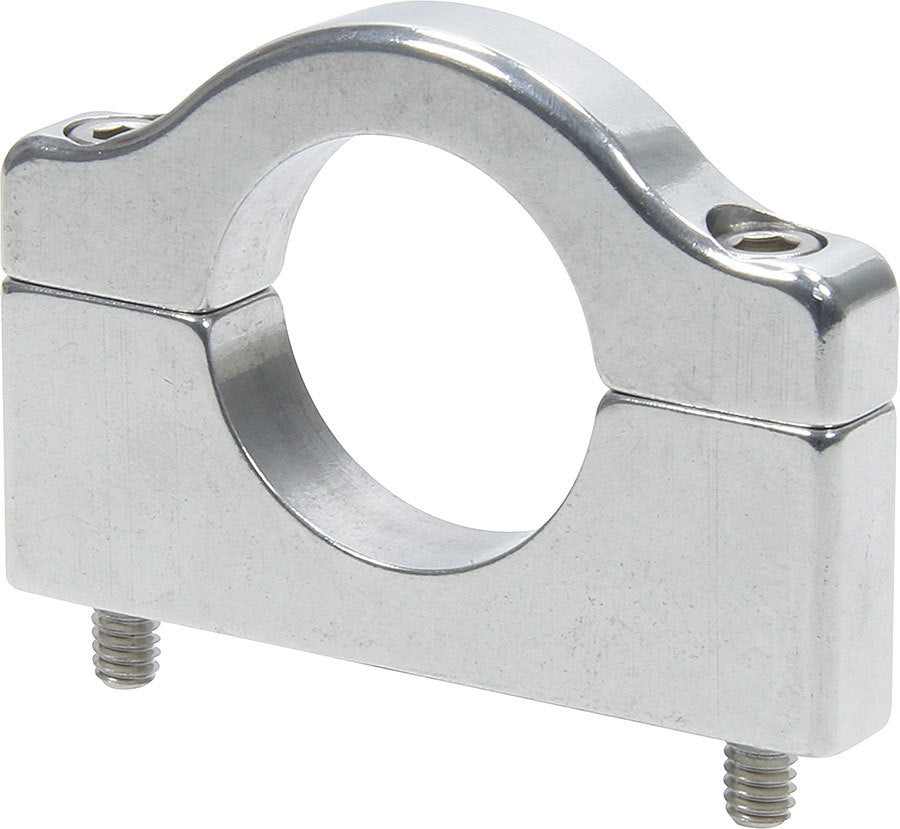 Allstar Performance ALL14454 Flat-Bottom Roll Bar Accessory Clamp, 1.50-Inch ID, Polished Aluminum