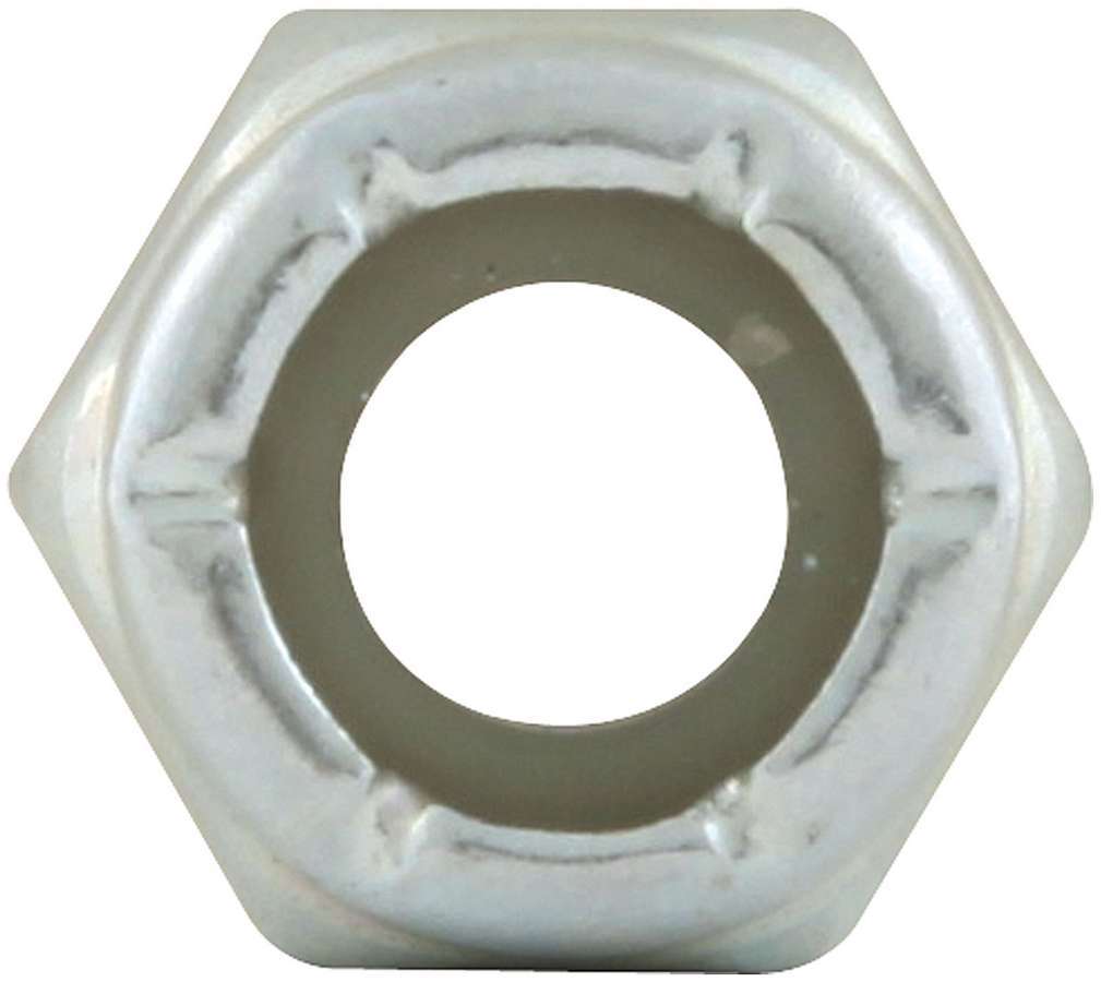 ALLSTAR PERFORMANCE ALL16020-10 Thin Nylon Insert Lock Nuts, 1/4-20 Thread, Zinc-Plated Steel, 10-Pack
