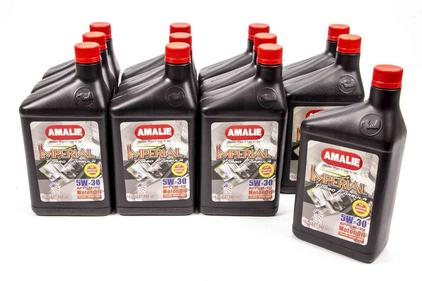 Amalie Motor Oil Imperial Turbo Formula 5w30 Oil Case 12x1Qt 160-71066-56