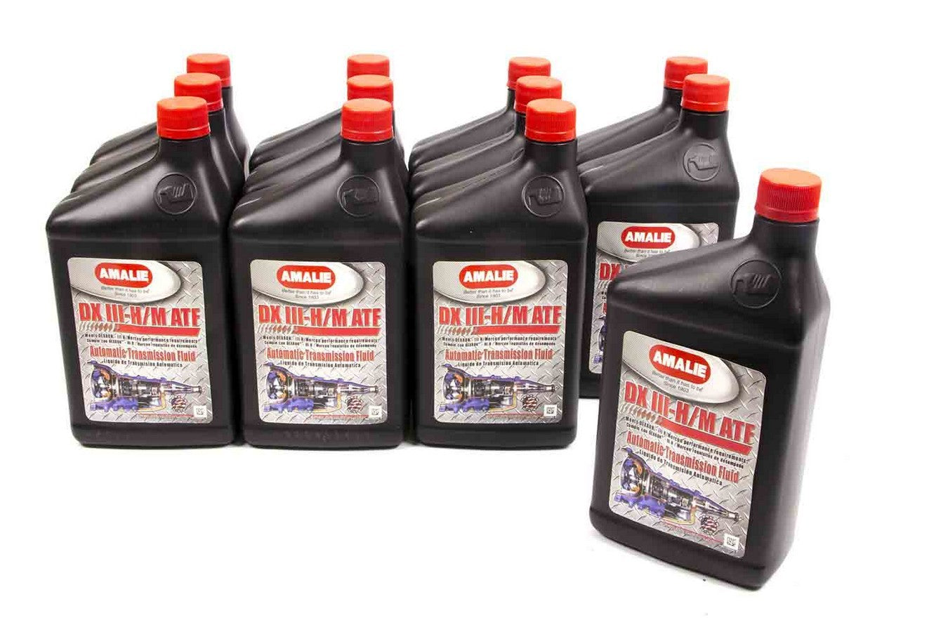Amalie DX III-H/M ATF Trans Fluid Case 12x1Qt 160-72836-56