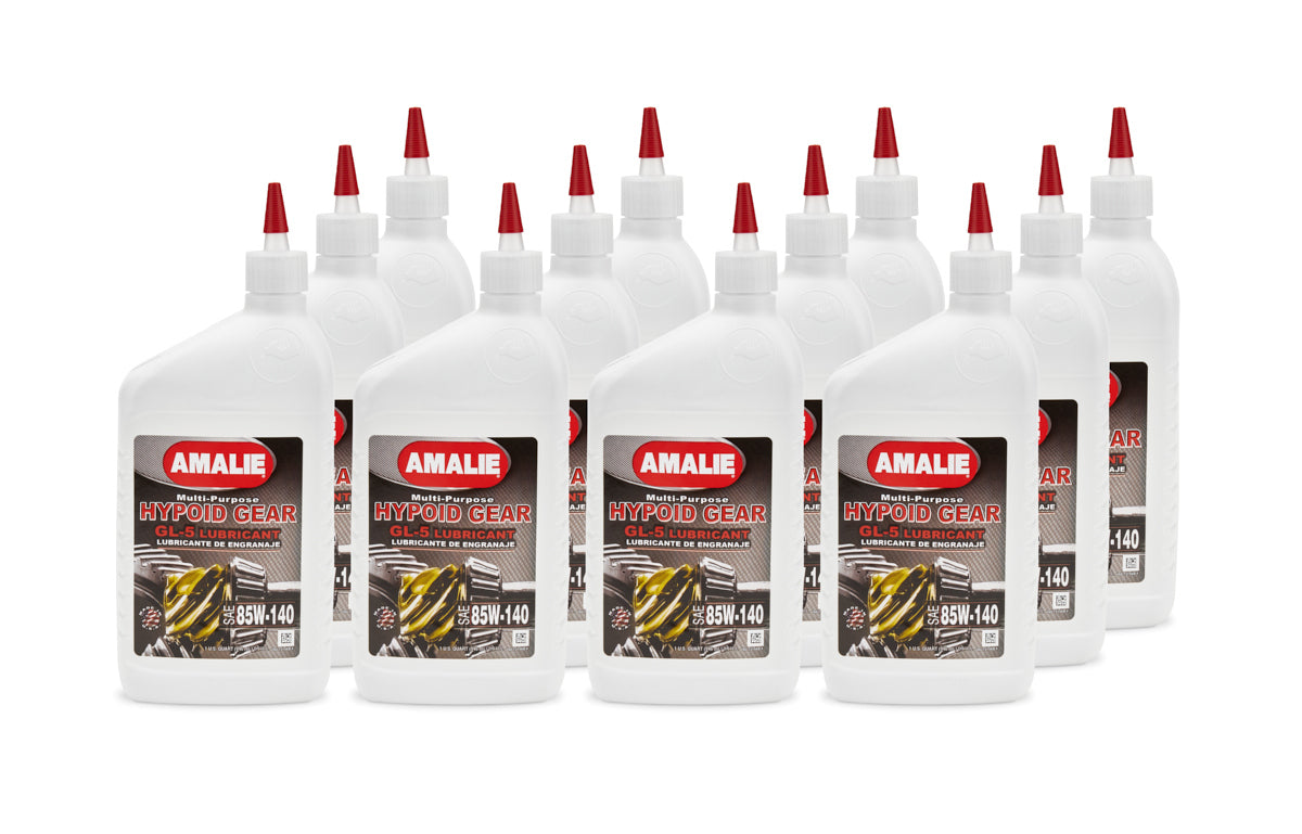 Amalie Hypoid Gear Oil MP GL-5 85w140 Case 12x1Qt 160-73156-56