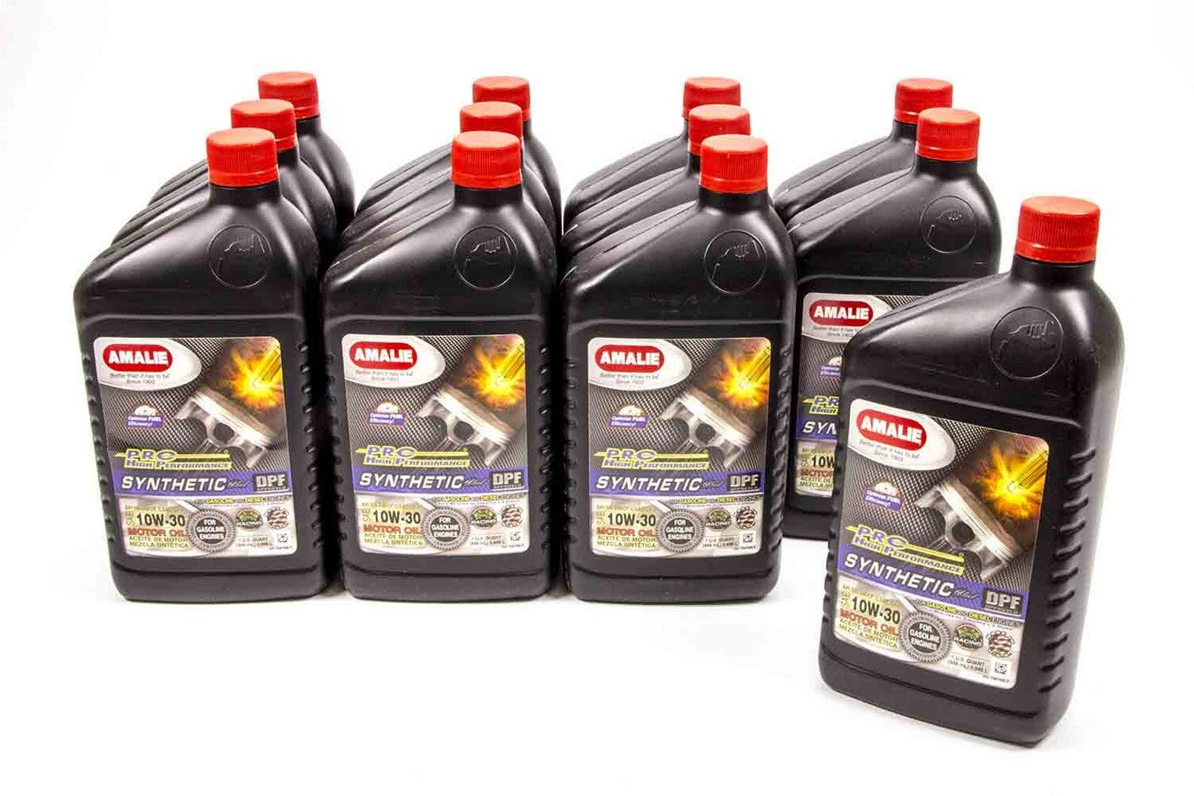 Amalie Motor Oil PRO HP Syn Blend 10w30 Oil Case 12x1Qt 160-75676-56