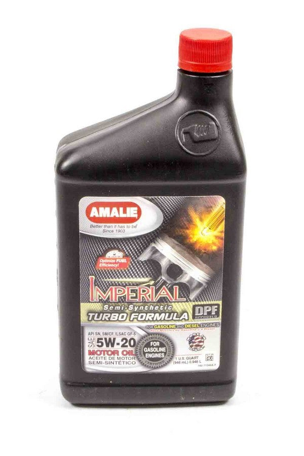 Amalie Motor Oil Imperial Turbo Formula 5w20 Oil 1Qt AMA71046-56