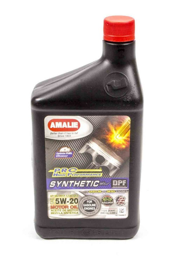 Amalie Motor Oil PRO HP Syn Blend 5w20 Oil 1Qt AMA75646-56