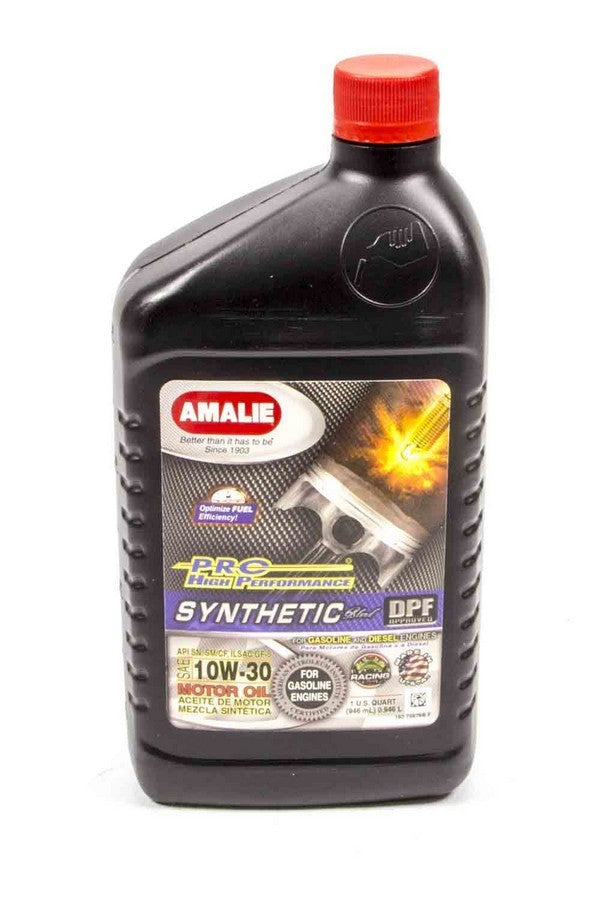Amalie Motor Oil PRO HP Syn Blend 10w30 Oil 1Qt AMA75676-56