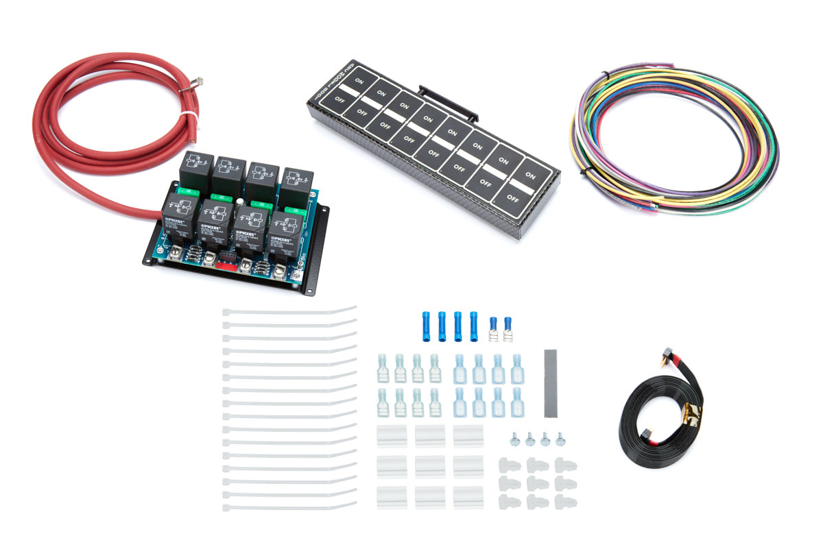 Auto Rod Controls Automotive Hardware 8 Switch Overhead Control Module C/F Fin. 8004R