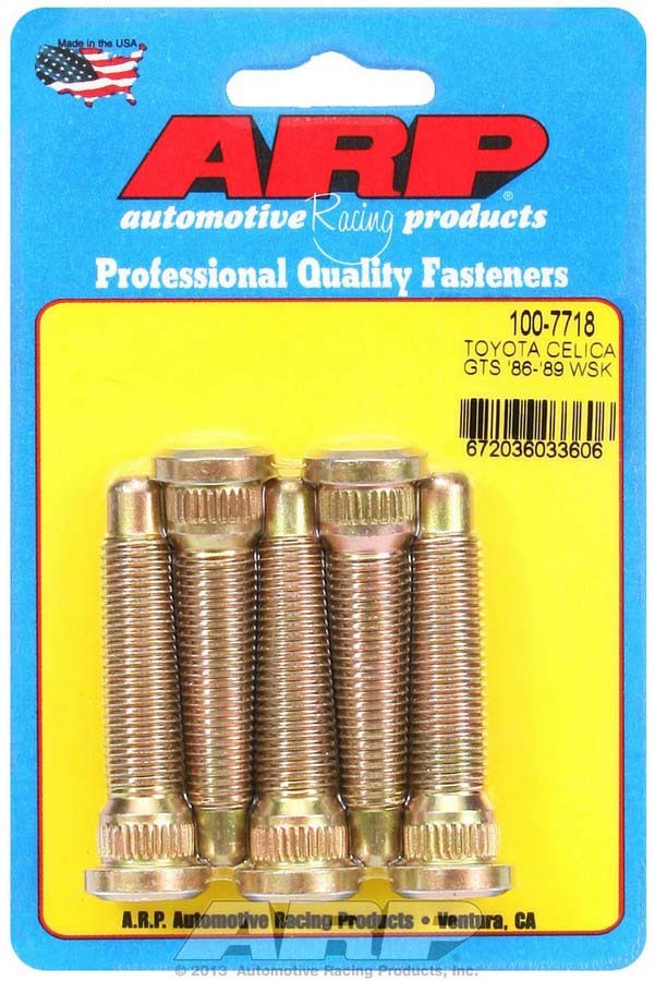 Auto Racing Products Wheel Accessory Wheel Stud Kit - Toyota Celica GTS 100-7718