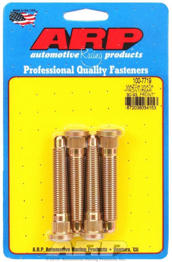 Auto Racing Products Wheel Accessory Wheel Stud Kit - Mazda Miata Front 100-7719