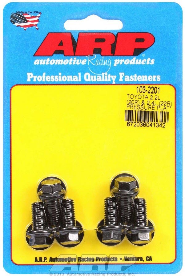 Auto Racing Products Automotive Hardware Pressure Plate Bolt Kit Toyota 2.2L 20R/2.4L 22R 103-2201