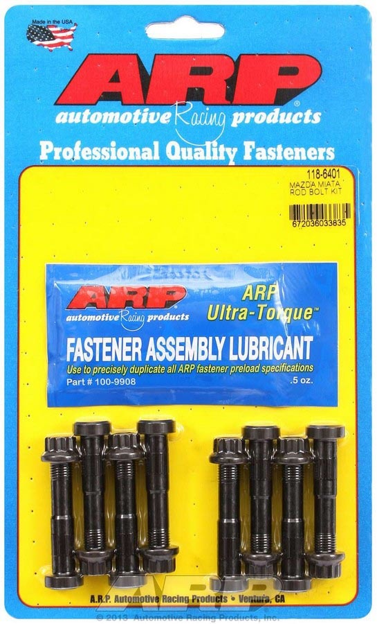 Auto Racing Products Automotive Hardware Mazda Rod Bolt Kit - 88-05 Miata 118-6401