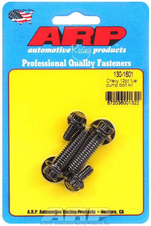 Auto Racing Products Fuel System Component Chevy Fuel Pump Bolt Kit 130-1601