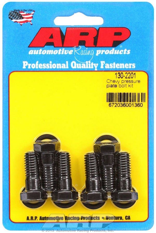 Auto Racing Products Automotive Hardware Chevy Pressure Plate Bolt Kit 130-2201