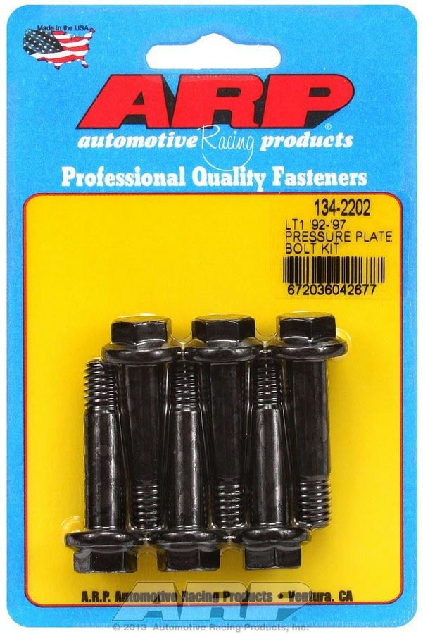 Auto Racing Products Automotive Hardware Pressure Plate Bolt Kit Chevy V6/V8 (6pk) 134-2202