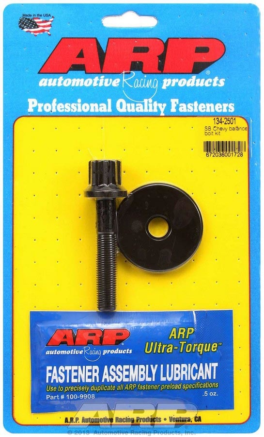 Auto Racing Products Automotive Hardware SBC Balancer Bolt Kit 134-2501