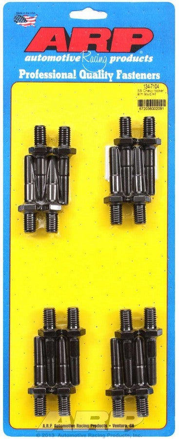 Auto Racing Products Rocker Arm Fastener Kits SBC Rocker Arm Stud Kit 3/8 (16) 134-7104