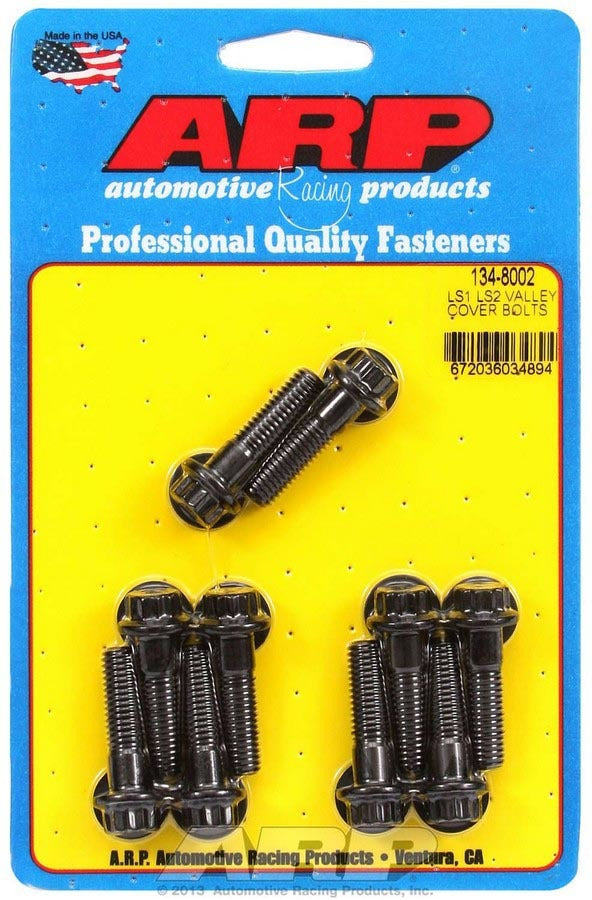 Auto Racing Products Automotive Hardware Valley Cover Bolt Kit 12pt. LS1/LS2 134-8002