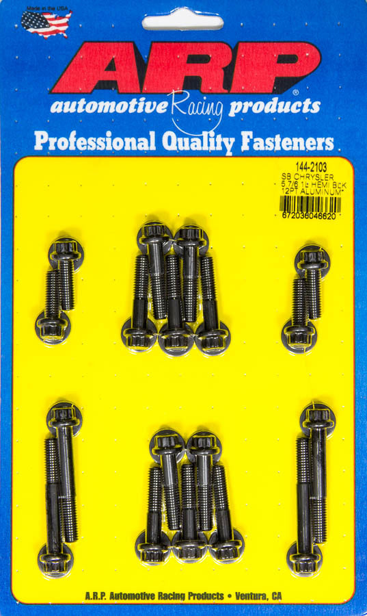Auto Racing Products Engine Component Intake Manifold Bot Kit 12pt Mopar 5.7/6.1L Hemi 144-2103