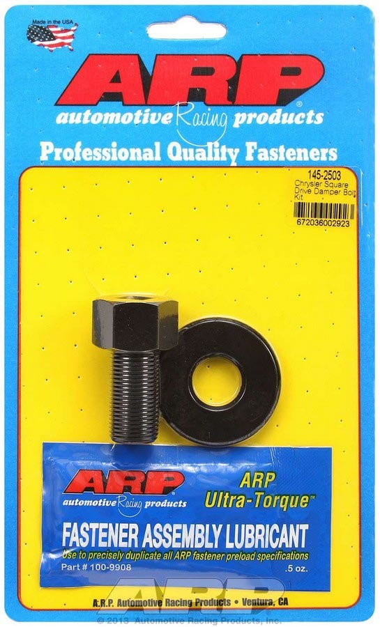 Auto Racing Products Automotive Hardware Mopar Square Drive Damper Bolt Kit 145-2503