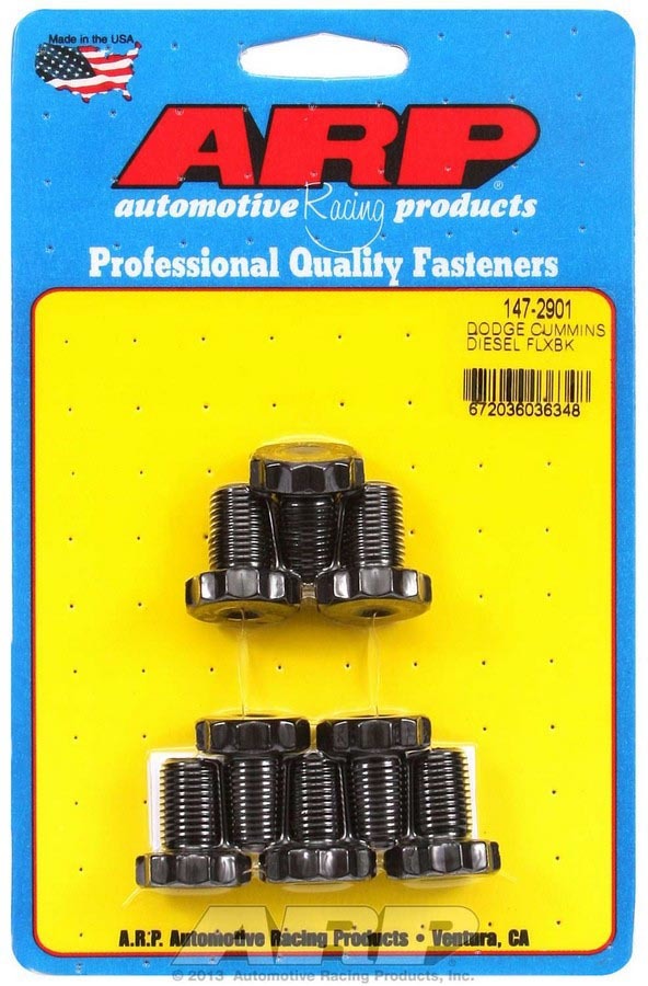 Auto Racing Products Wheel Accessory Flexplate Bolt Kit - Dodge 5.9L Diesel 147-2901