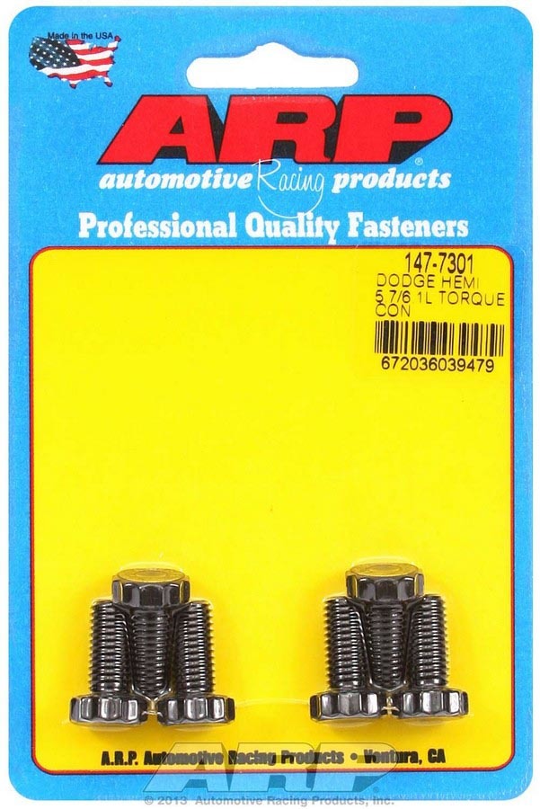 Auto Racing Products Automotive Hardware Mopar Converter Bolt Kit - 5.7/6.1L Hemi 147-7301