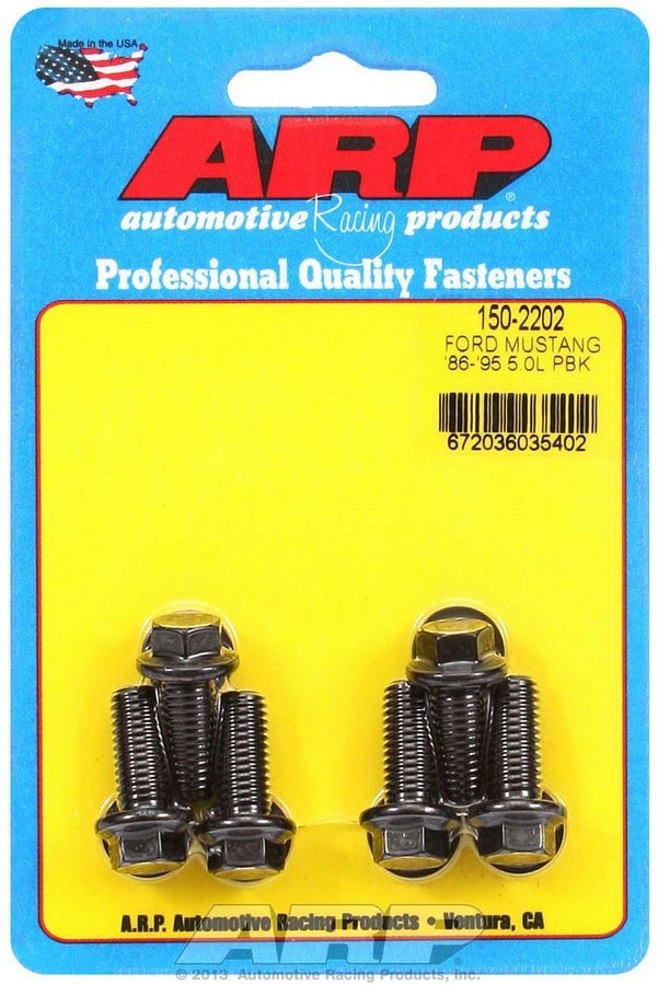 Auto Racing Products Automotive Hardware Ford Pressure Plate Bolt Kit - 86-95 Mustang 150-2202