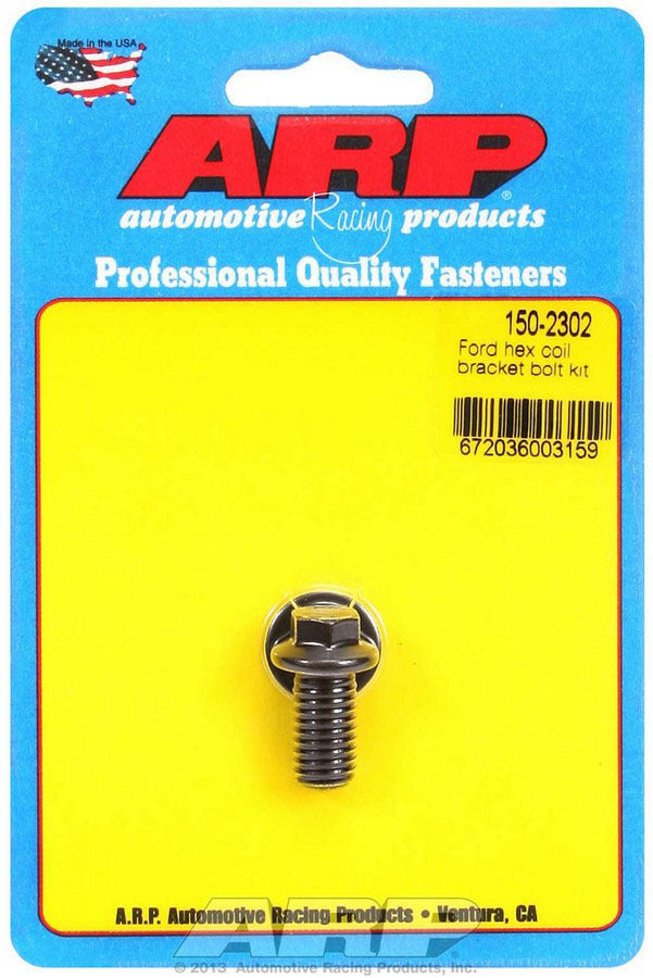 Auto Racing Products Ignition Component Ford Coil Bracket Bolt Kit - 6pt. 150-2302