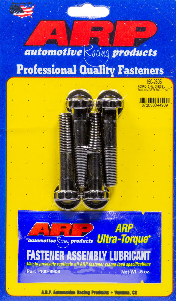 Auto Racing Products Automotive Hardware Balancer Bolt Kit Ford 6.4L Diesel 150-2505
