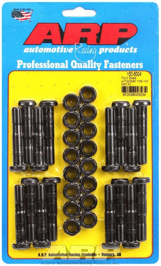 Auto Racing Products Automotive Hardware Ford Rod Bolt Kit - Fits Boss 302-429-460/351W 150-6004