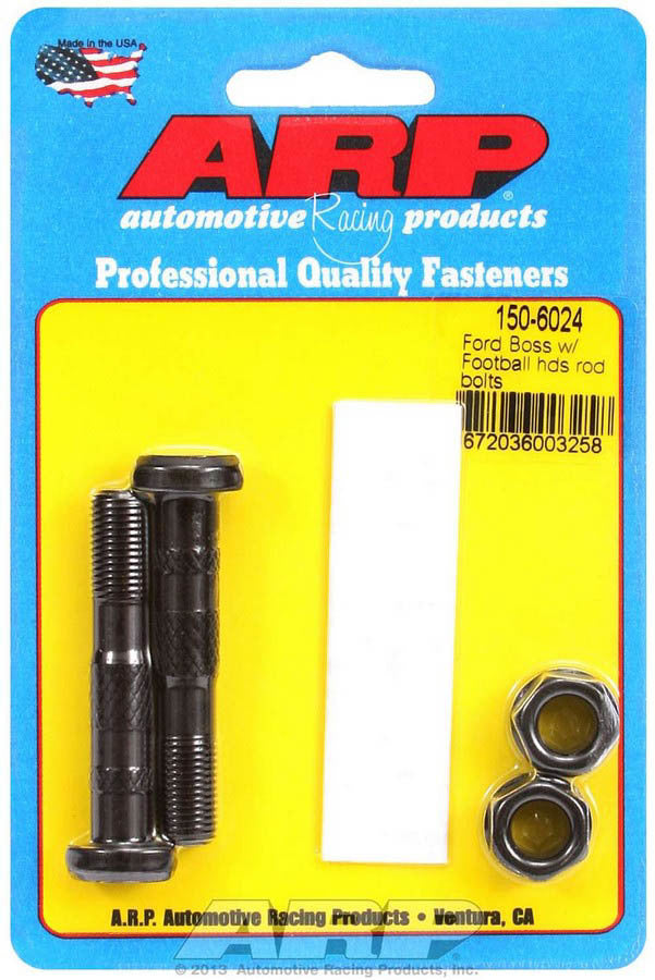 Auto Racing Products Automotive Hardware SBF Rod Bolt Kit - Fits Boss 302/351W (2) 150-6024