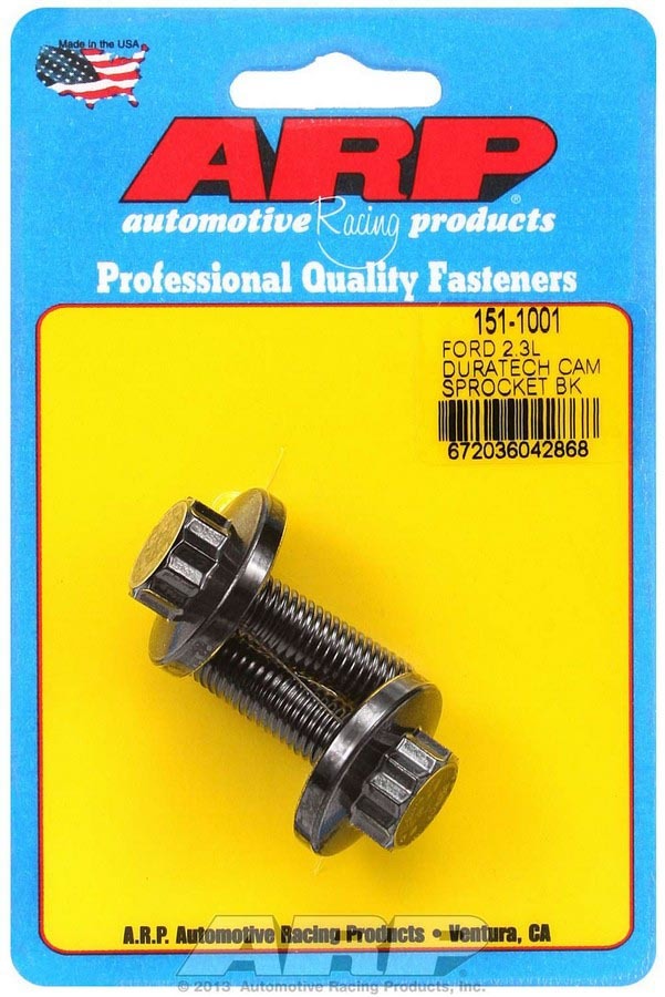 Auto Racing Products Engine Component Cam Sprocket Bolt Kit Ford 2.3L Duratech 151-1001