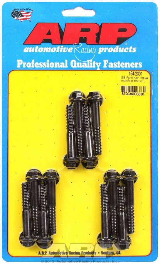 Auto Racing Products Engine Component SBF Intake Bolt Kit 154-2001