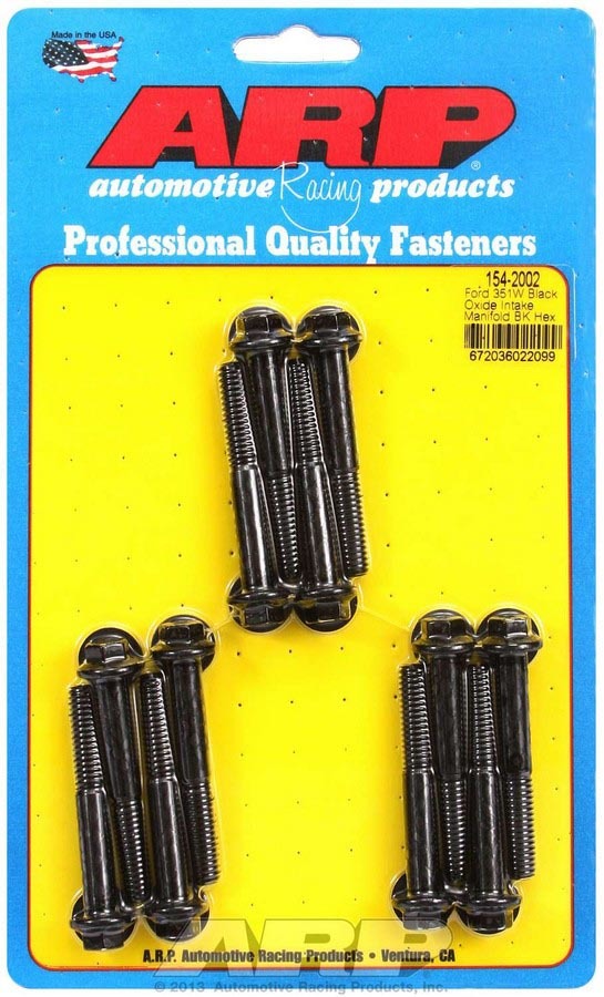 Auto Racing Products Engine Component SBF Intake Bolt Kit 154-2002